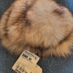 Fox fur hat
